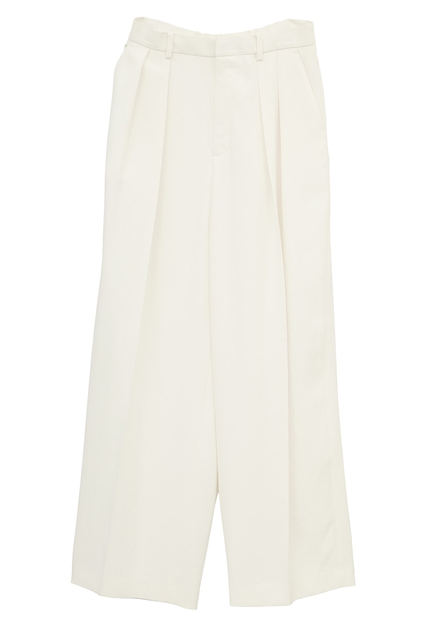 ２タックツイルパンツ 詳細画像 Offwhite 11