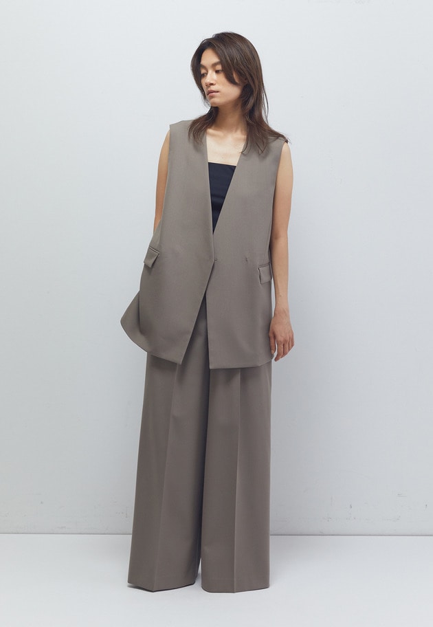 TWドスキンワイドトラウザー 詳細画像 Mocha 5