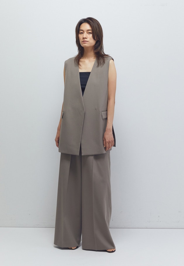 TWドスキンワイドトラウザー 詳細画像 Mocha 7