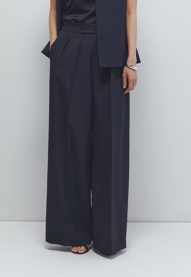 TWドスキンワイドトラウザー 詳細画像 Black 2