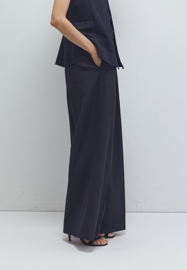 TWドスキンワイドトラウザー 詳細画像 Black 3