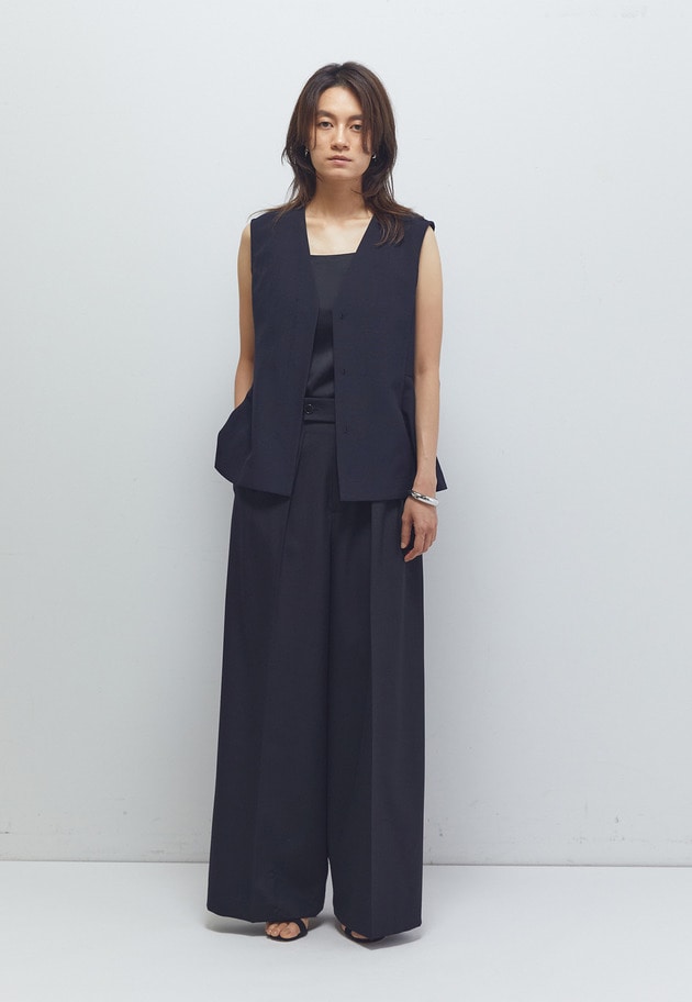 TWドスキンワイドトラウザー 詳細画像 Black 4