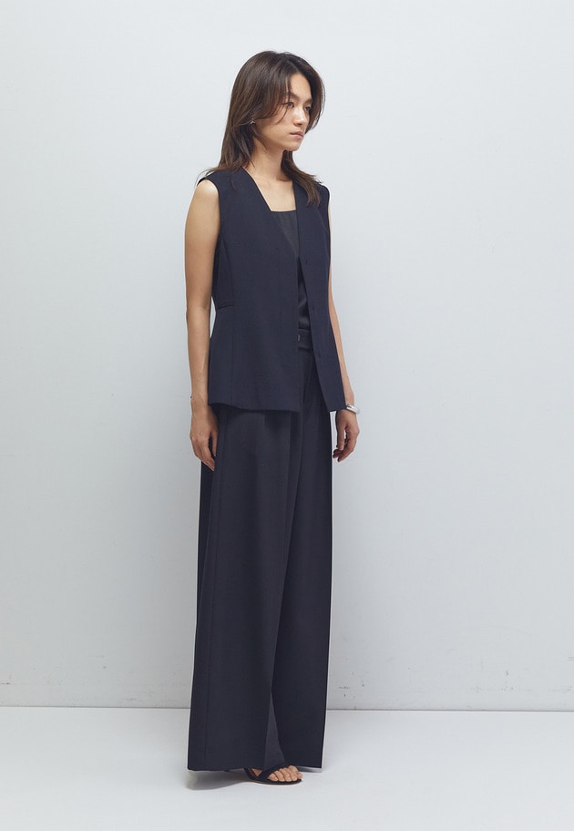 TWドスキンワイドトラウザー 詳細画像 Black 5