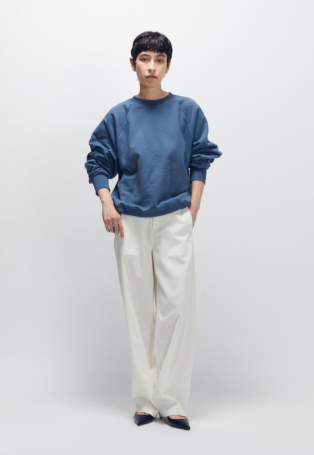 強撚コットンカーブパンツ 詳細画像 Offwhite 4