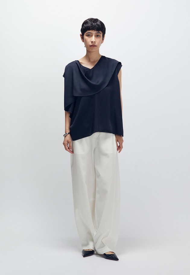 強撚コットンカーブパンツ 詳細画像 Offwhite 5