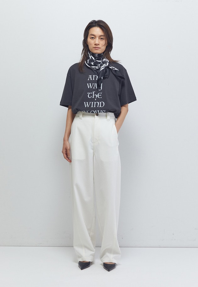 強撚コットンカーブパンツ 詳細画像 Offwhite 7