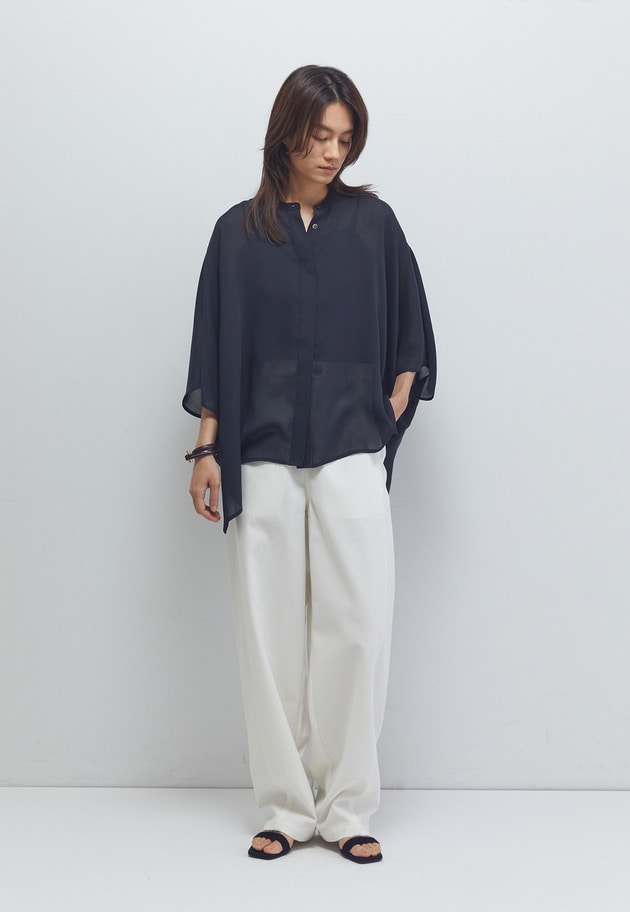 強撚コットンカーブパンツ 詳細画像 Offwhite 8