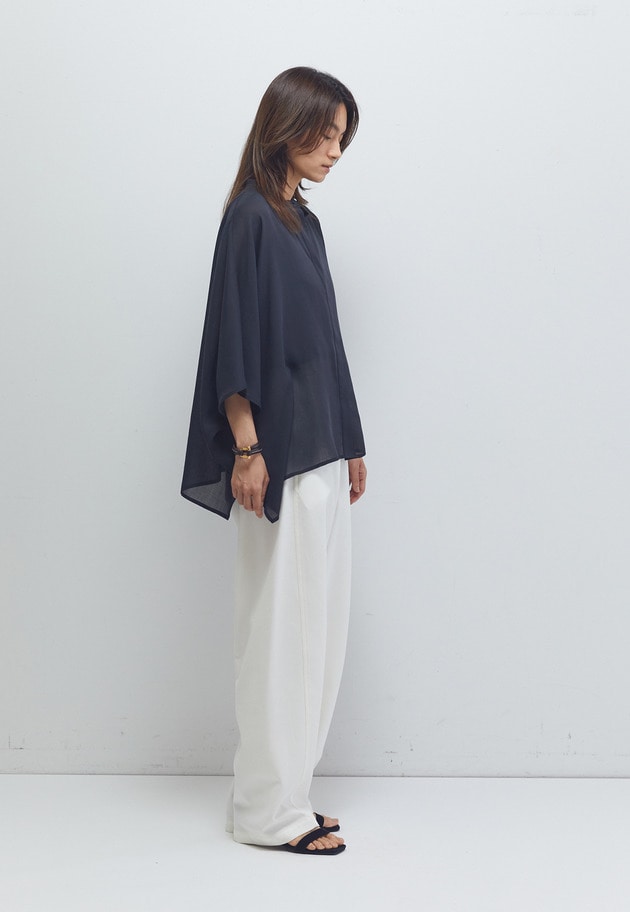 強撚コットンカーブパンツ 詳細画像 Offwhite 9