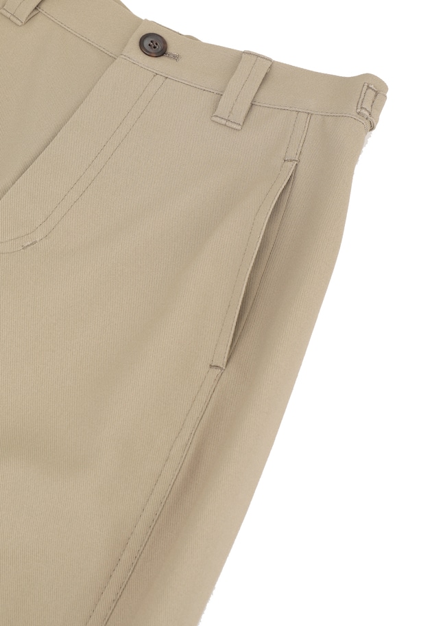 強撚コットンカーブパンツ 詳細画像 Khaki 15