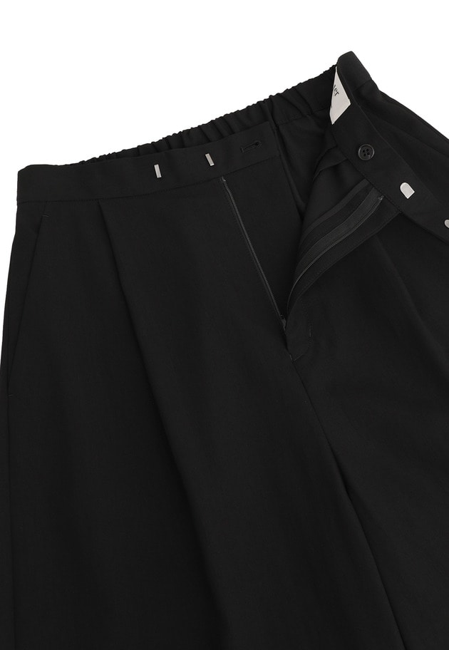 テンセルワイドパンツ 詳細画像 Black 9