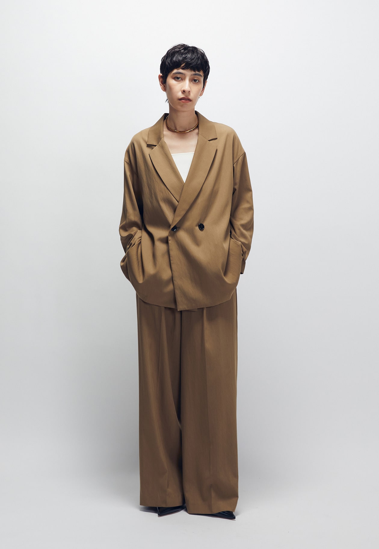 テンセルワイドパンツ】｜1er Arrondissement（プルミエ アロン