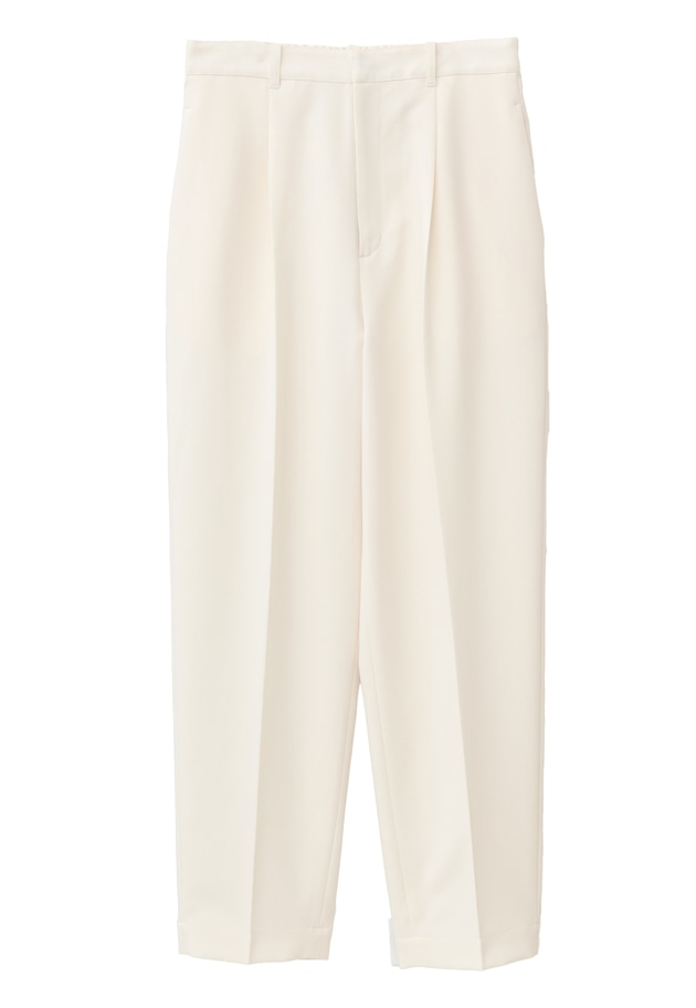 【富岡佳子×1er Arrondissement】ワンタックイージースラックス 詳細画像 Offwhite 11