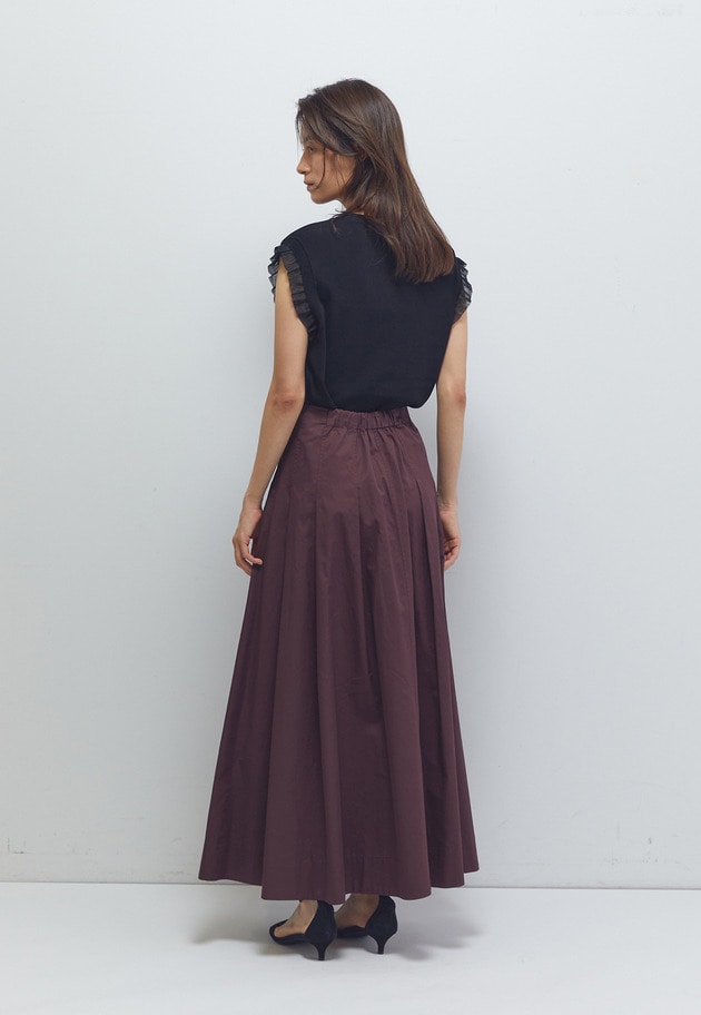 タイプライタータックスカート 詳細画像 Bordeaux 4