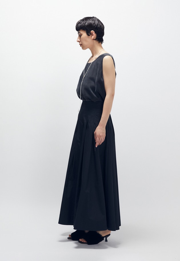 タイプライタータックスカート 詳細画像 Black 4