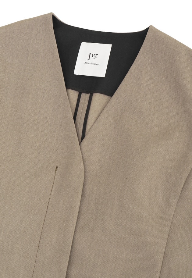 ペプラムジレ 詳細画像 Brown 7