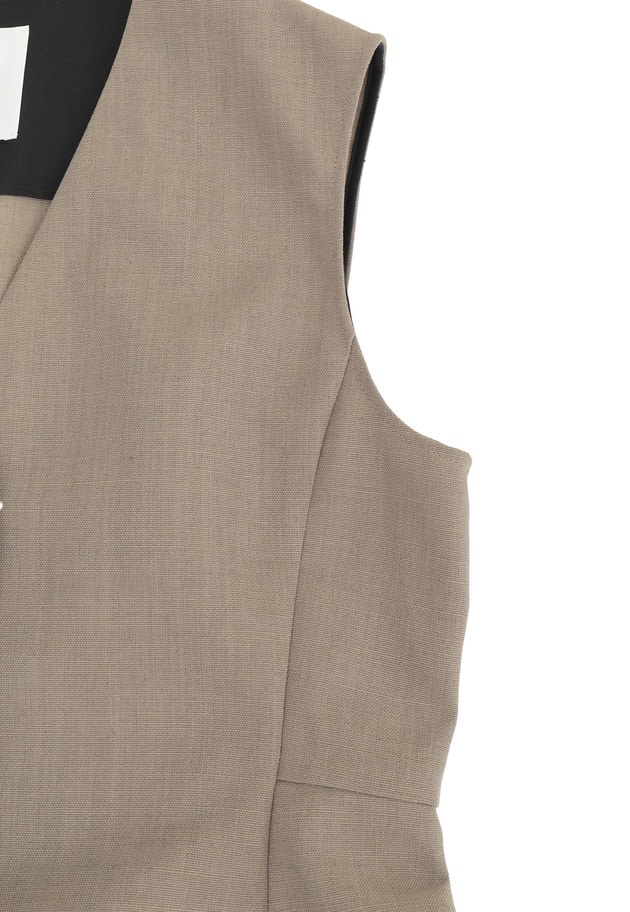 ペプラムジレ 詳細画像 Brown 8