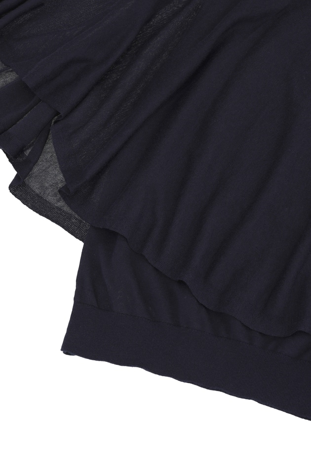 ケープレイヤードニットプルオーバー 詳細画像 Navy 15
