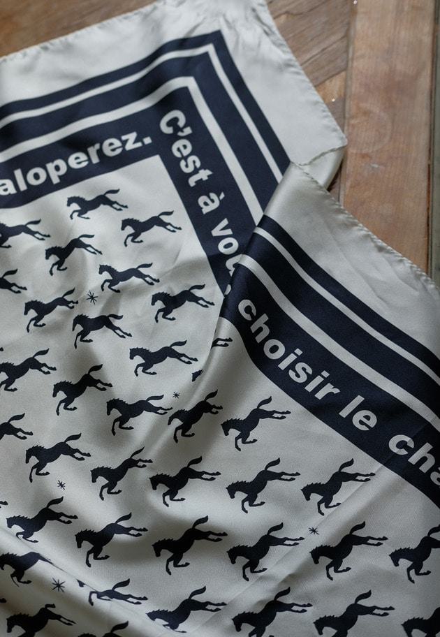 ギャロップスカーフ 詳細画像 Offwhite 3