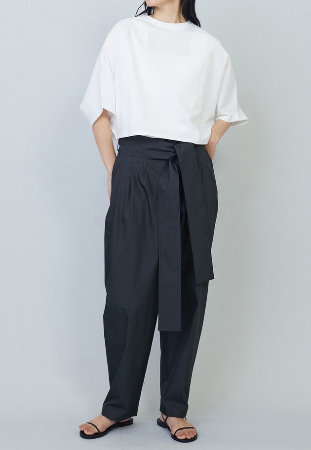 【予約】ハイゲージポンチクロップドTシャツ 詳細画像 Offwhite 4