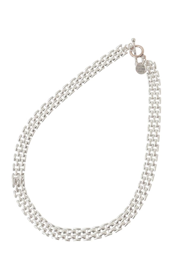 ＜PHILIPPE AUDIBERT (フィリップオーディベール)＞"Miller S”ネックレス（シルバー） 詳細画像 Silver 4