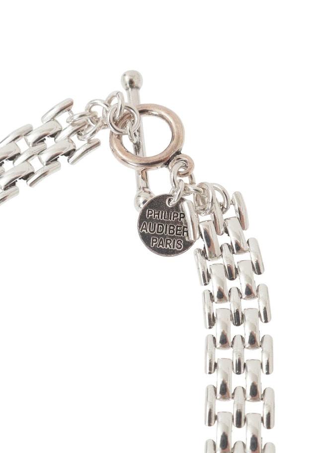 ＜PHILIPPE AUDIBERT (フィリップオーディベール)＞"Miller S”ネックレス（シルバー） 詳細画像 Silver 5