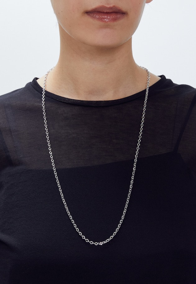 ＜PHILIPPE AUDIBERT (フィリップオーディベール)＞"Lynn” ロングネックレス（シルバー） 詳細画像 Silver 3