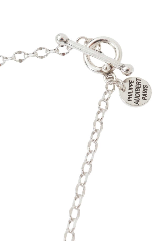 ＜PHILIPPE AUDIBERT (フィリップオーディベール)＞"Lynn” ロングネックレス（シルバー） 詳細画像 Silver 6