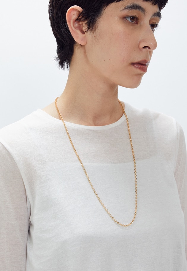＜PHILIPPE AUDIBERT (フィリップオーディベール)＞"Lynn” ロングネックレス（ゴールド） 詳細画像 Gold 2