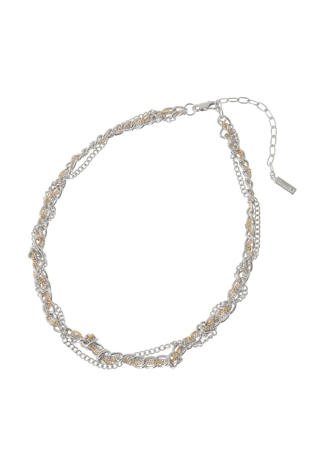 ＜Bijou R.I (ビジューアールアイ)＞トリプルチェーンネックレス 詳細画像 Silver 6