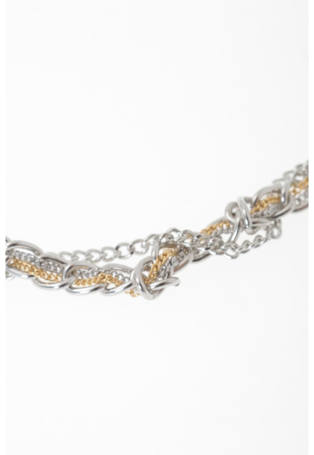 ＜Bijou R.I (ビジューアールアイ)＞トリプルチェーンネックレス 詳細画像 Silver 7