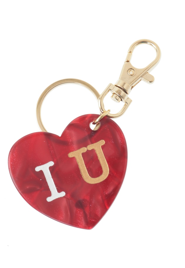＜MALUS（マリュス）＞“Love you"キーチェーン 詳細画像 Red 11