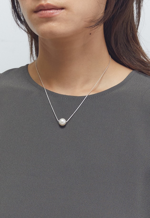【別注】＜Lemme.（レム）＞Planet Pearl ネックレス 詳細画像 Silver 2