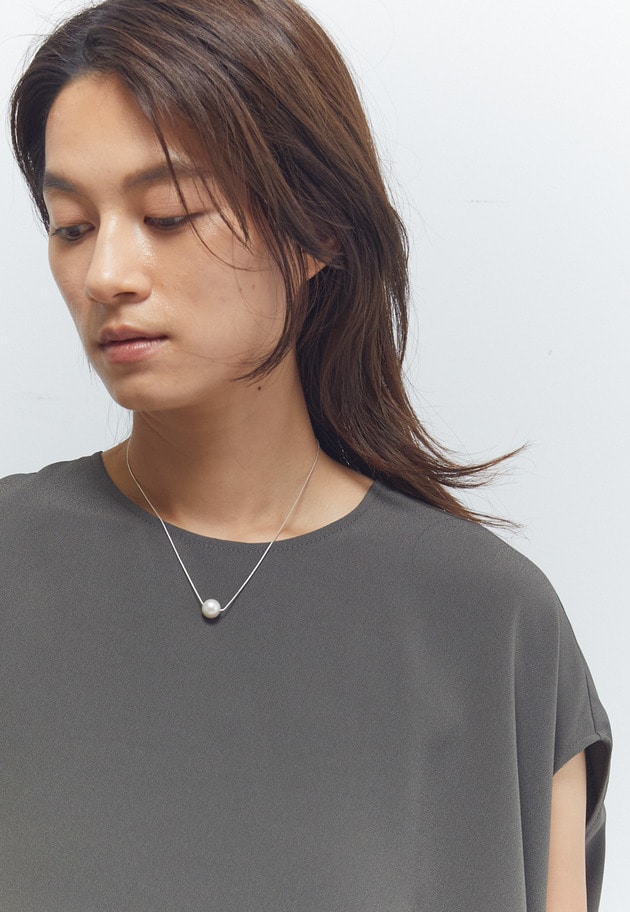 【別注】＜Lemme.（レム）＞Planet Pearl ネックレス 詳細画像 Silver 3