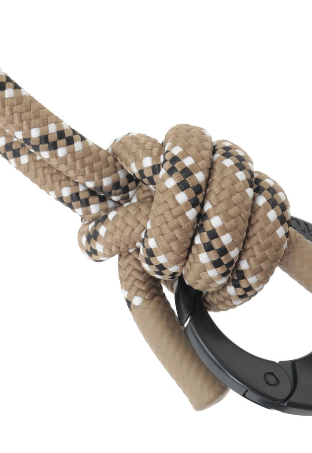 ＜NOMADIS (ノマディス)＞KNOT / P ミニポーチ付きストラップ 詳細画像 Beige 3