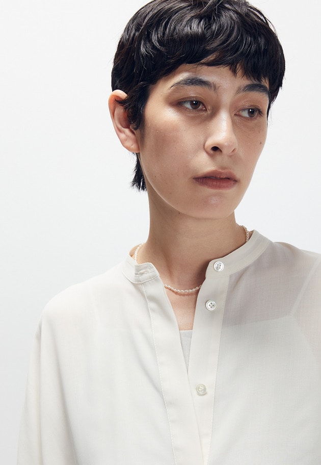 ＜YVETTE（イヴェット）＞パールネックレス 詳細画像 White 2