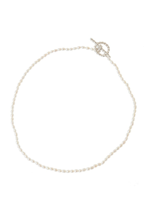 ＜YVETTE（イヴェット）＞パールネックレス 詳細画像 White 4