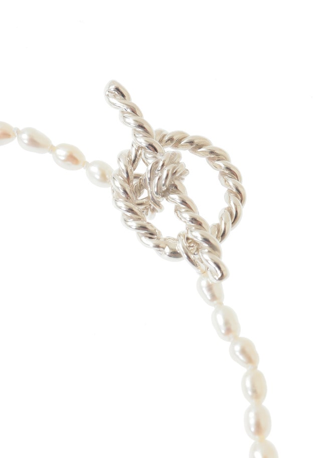 ＜YVETTE（イヴェット）＞パールネックレス 詳細画像 White 5