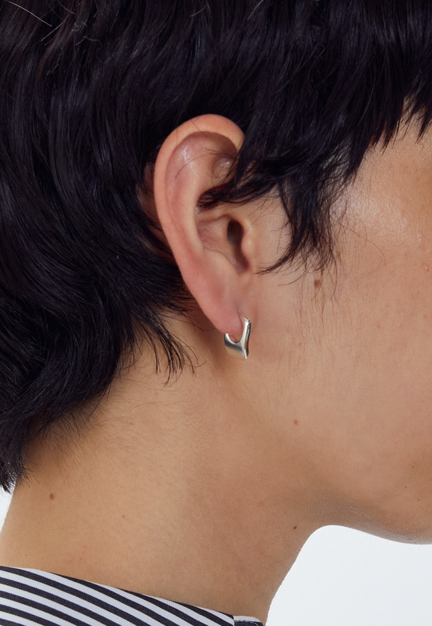 【WEB限定】＜PHILIPPE AUDIBERT (フィリップオーディベール)＞"Niles”ピアス 詳細画像 Silver 1