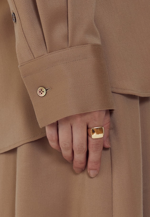 【WEB限定】＜PHILIPPE AUDIBERT (フィリップオーディベール)＞"Arthur”リング 詳細画像 Gold 1