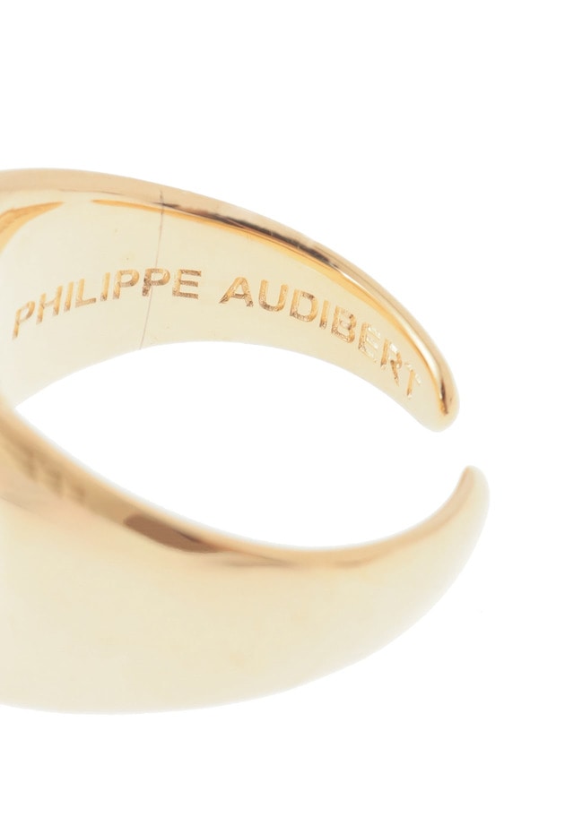 【WEB限定】＜PHILIPPE AUDIBERT (フィリップオーディベール)＞"Arthur”リング 詳細画像 Gold 5