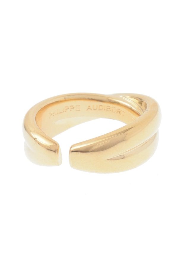 【WEB限定】＜PHILIPPE AUDIBERT (フィリップオーディベール)＞"Leoville”リング（ゴールド） 詳細画像 Gold 3
