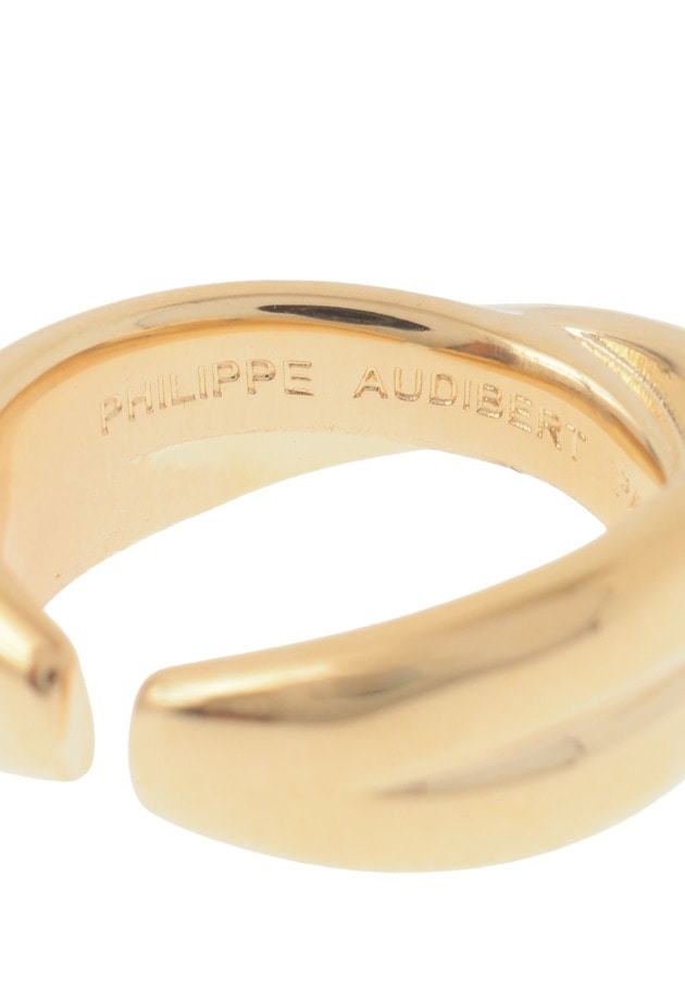 【WEB限定】＜PHILIPPE AUDIBERT (フィリップオーディベール)＞"Leoville”リング（ゴールド） 詳細画像 Gold 4