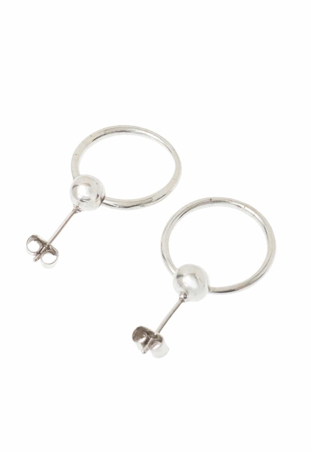 【WEB限定】＜PHILIPPE AUDIBERT (フィリップオーディベール)＞"Asha”フープピアス 詳細画像 Silver 3