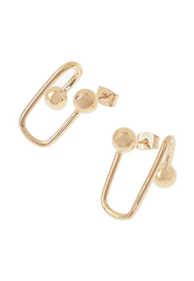 【WEB限定】＜PHILIPPE AUDIBERT (フィリップオーディベール)＞"Asha”ピアス 詳細画像 Gold 2