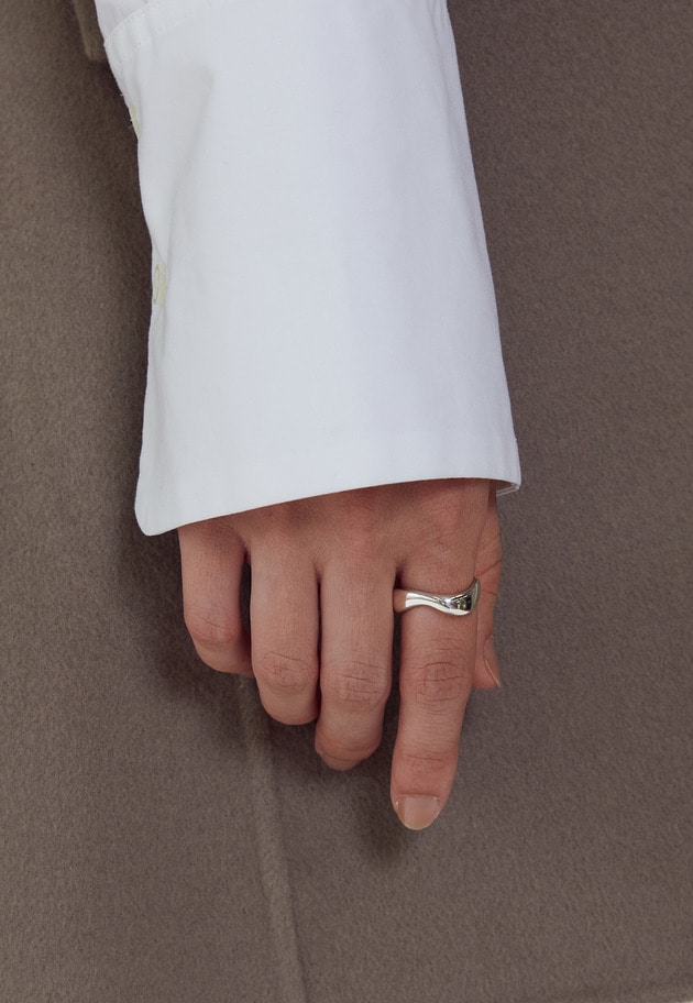 【WEB限定】＜PHILIPPE AUDIBERT (フィリップオーディベール)＞"Elrose”リング（シルバー） 詳細画像 Silver 1