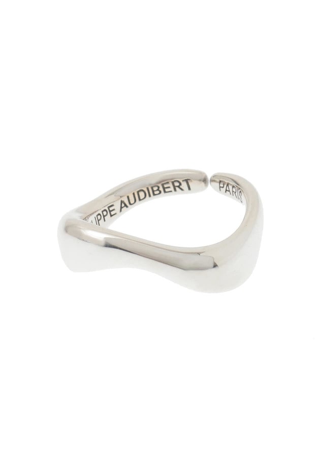 【WEB限定】＜PHILIPPE AUDIBERT (フィリップオーディベール)＞"Elrose”リング（シルバー） 詳細画像 Silver 2