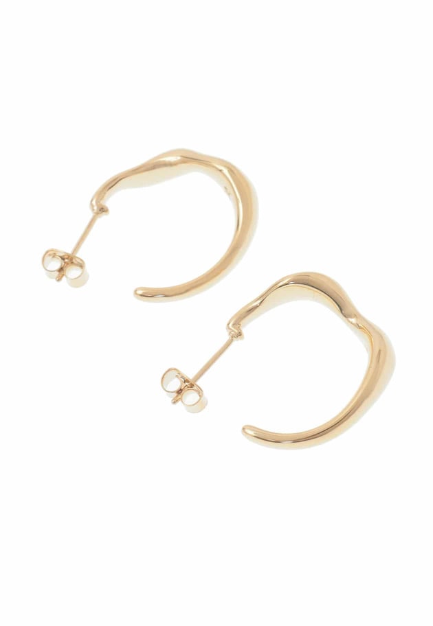 【WEB限定】＜PHILIPPE AUDIBERT (フィリップオーディベール)＞"Elrose”ピアス（ゴールド） 詳細画像 Gold 3