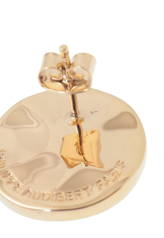 【WEB限定】＜PHILIPPE AUDIBERT (フィリップオーディベール)＞"Sola”ピアス（ゴールド） 詳細画像 Gold 5