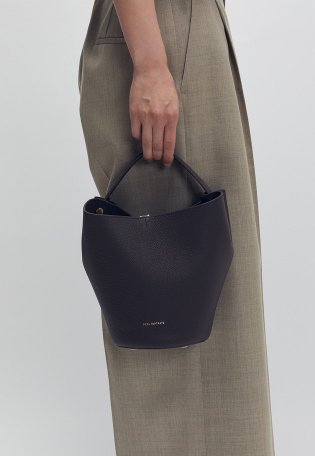 ＜FEEL AND TASTE（フィールアンドテイスト）＞"lily"2wayバッグ 詳細画像 Dark brown 1