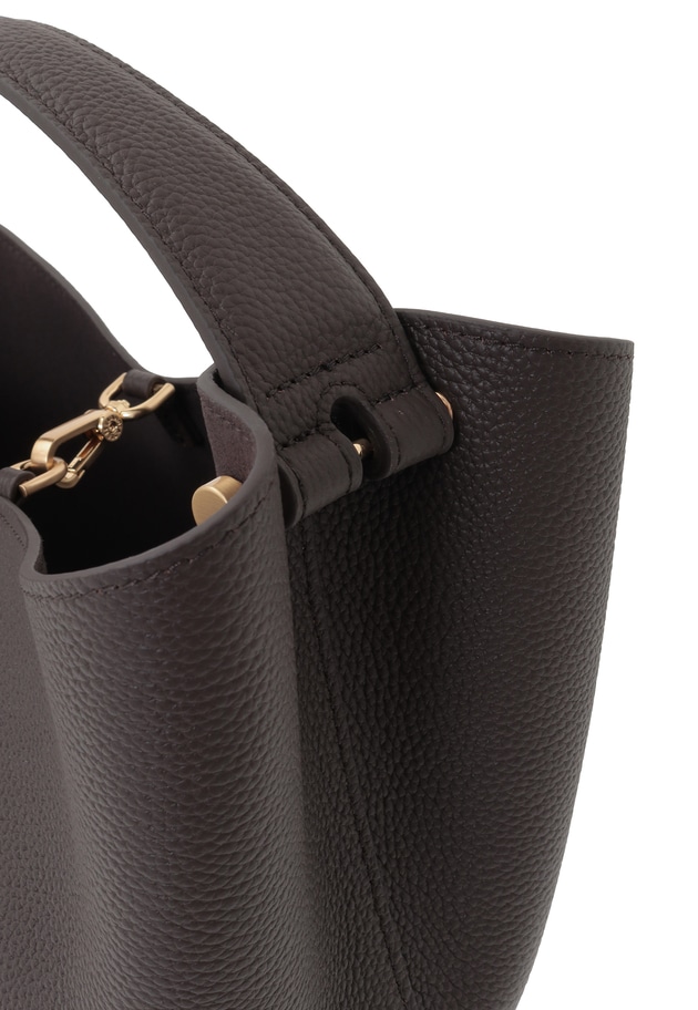 ＜FEEL AND TASTE（フィールアンドテイスト）＞"lily"2wayバッグ 詳細画像 Dark brown 17